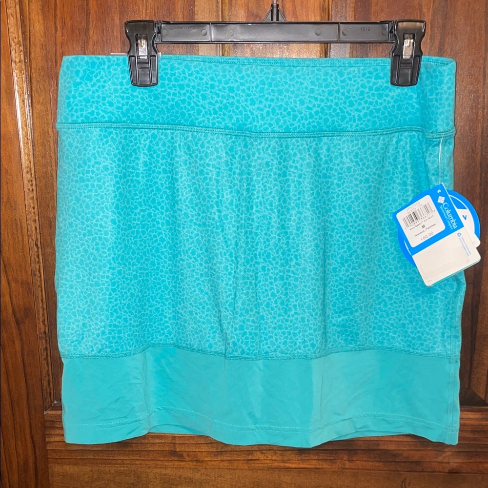 Columbia Siren Splash Turquoise Knit Skort